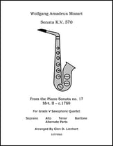 Sonata K.V. 570 P.O.D. cover